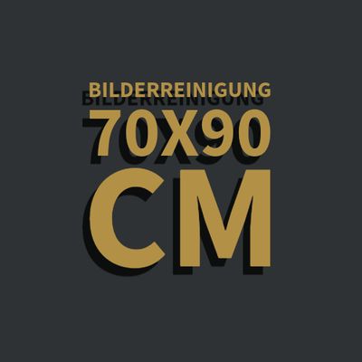 Gemäldereinigung 70x90 cm