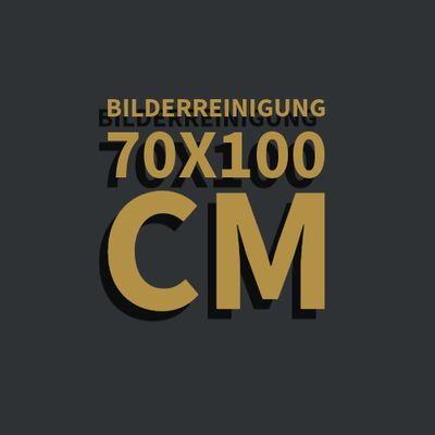Gemäldereinigung 70x100 cm