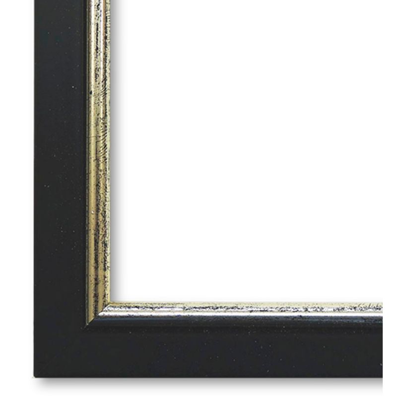 Bilderrahmen mit Museumsglas Aschaffenburg schwarz silber 24x30 cm Bilderrahmen mit Museumsglas Aschaffenburg schwarz silber 24x30 cm