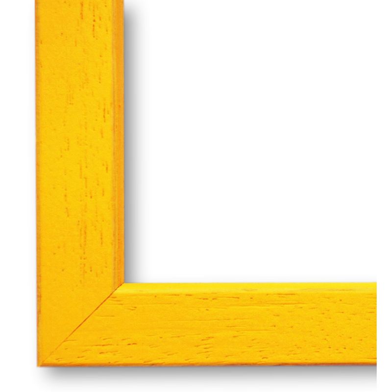 Bilderrahmen mit Museumsglas Bamberg gelb DIN A2 cm