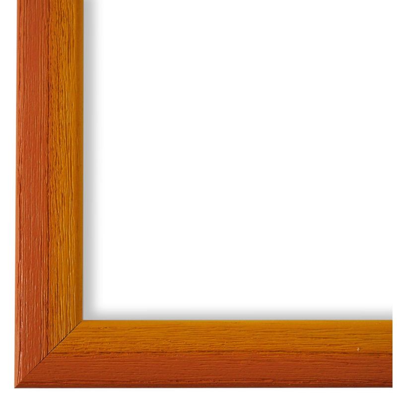 Bilderrahmen mit Museumsglas München orange gelb 24x30 cm Bilderrahmen mit Museumsglas München orange gelb 24x30 cm