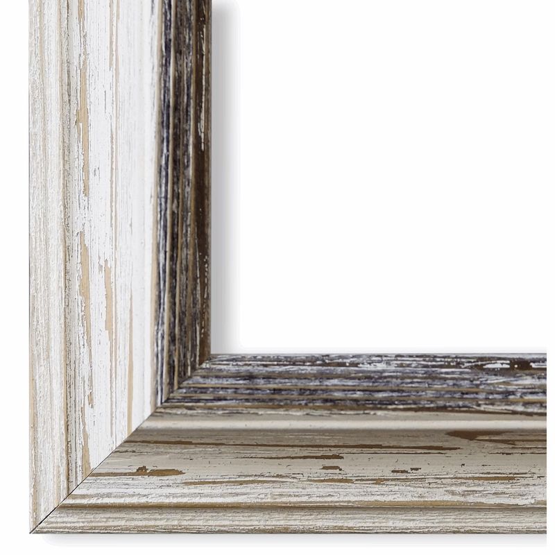 Bilderrahmen mit Museumsglas Landsberg Weiß Beige Schwarz 60x80 cm Bilderrahmen mit Museumsglas Landsberg Weiß Beige Schwarz 60x80 cm