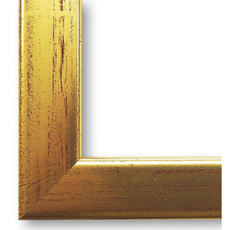 Bilderrahmen mit Museumsglas Bamberg gold DIN A2 cm