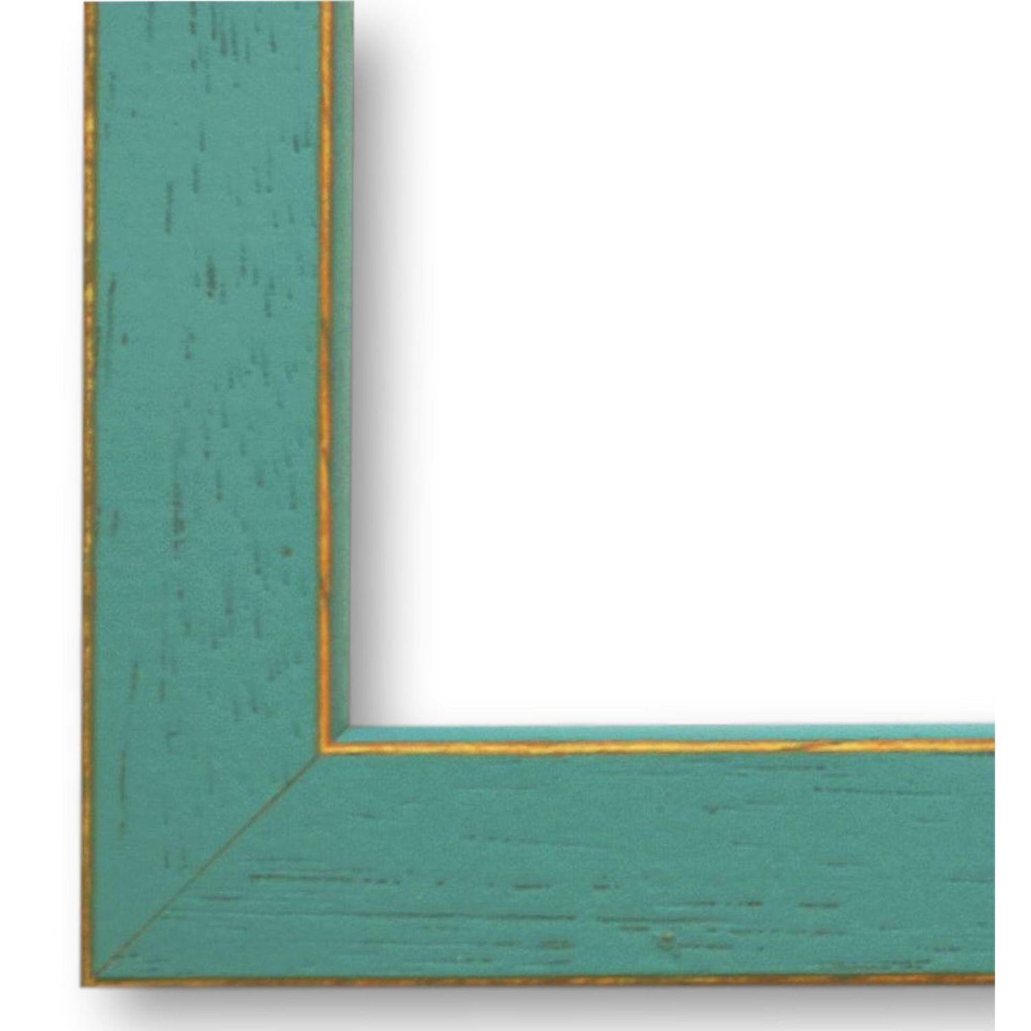 Bilderrahmen mit Museumsglas Bamberg türkis 18x24 cm