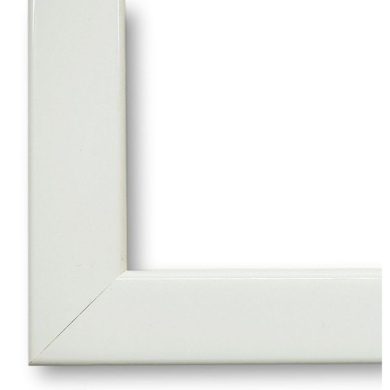 Bilderrahmen mit Museumsglas Bamberg weiss lack 24x30 cm Bilderrahmen mit Museumsglas Bamberg weiss lack 24x30 cm