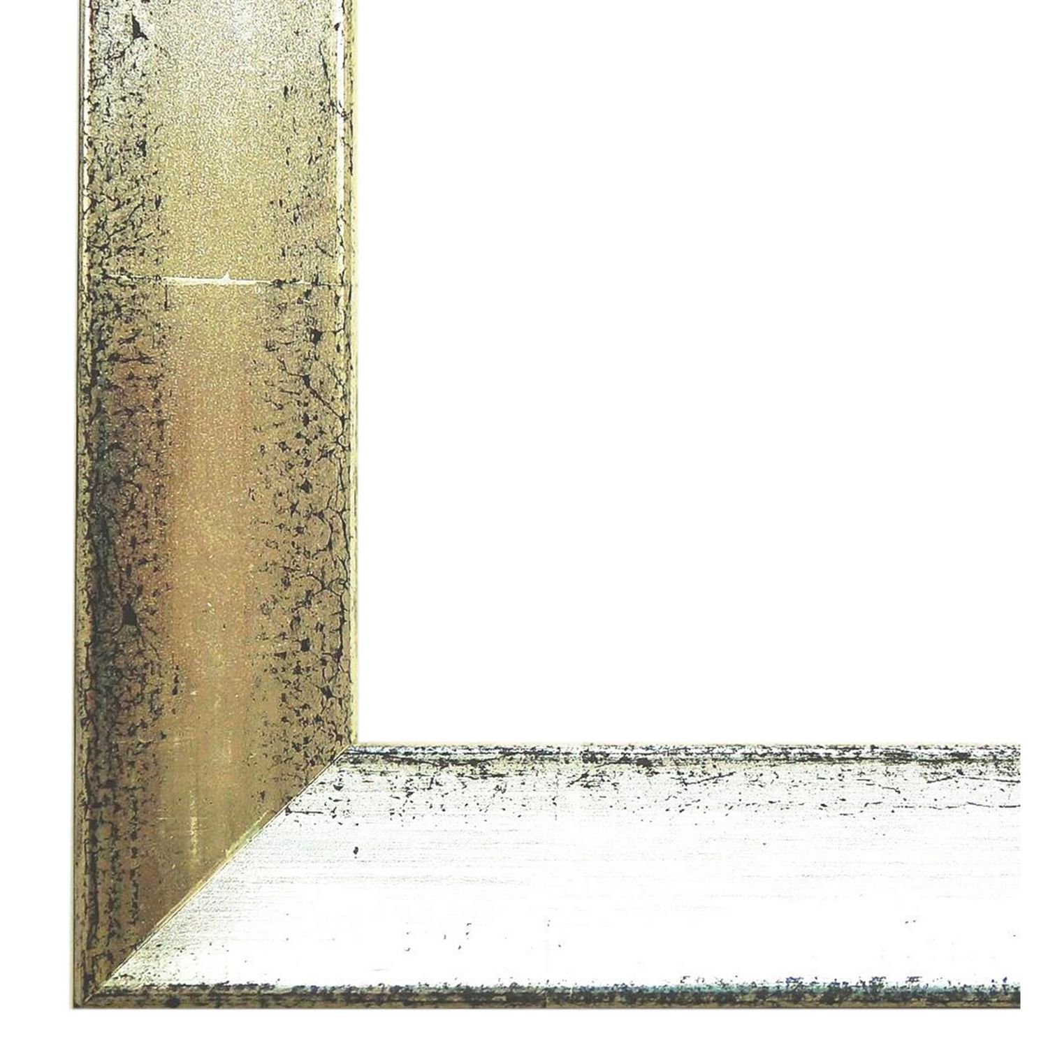 Bilderrahmen mit Museumsglas Füssen Echt-Silber schwarz 15x20 cm