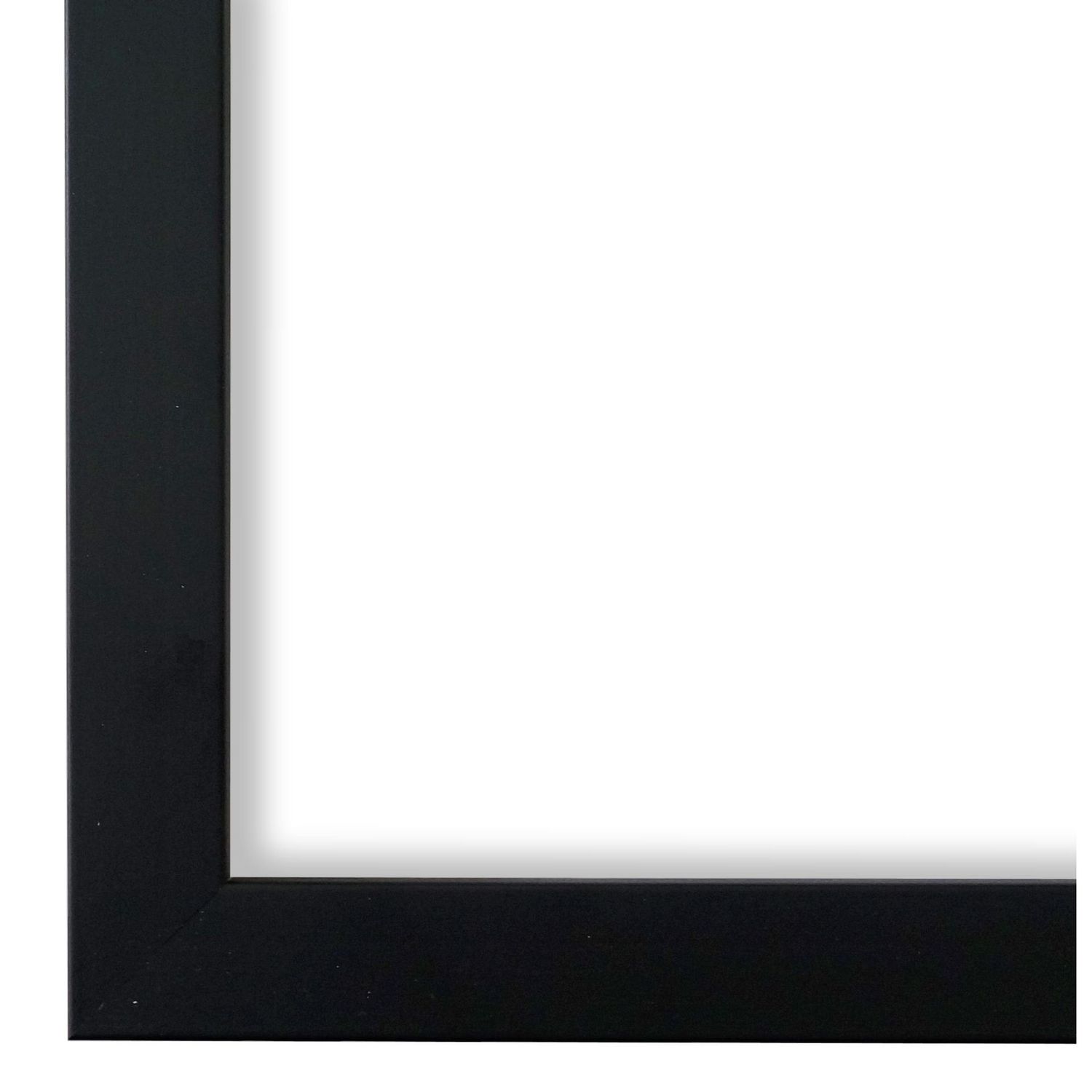 Bilderrahmen mit Museumsglas Landshut Schwarz 18x24 cm