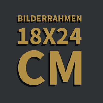 Bilderrahmen Museumsglas 18x24 cm
