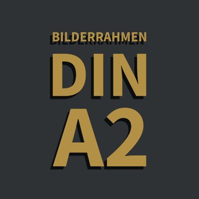 Bilderrahmen Museumsglas DIN A2