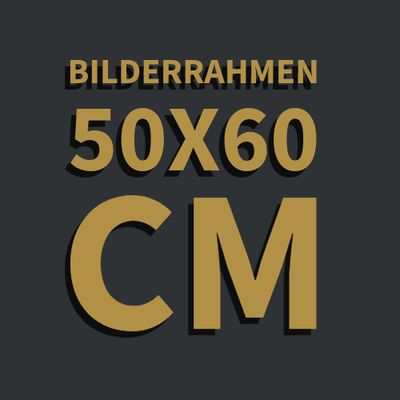 Bilderrahmen Museumsglas 50x60 cm