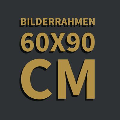 Bilderrahmen Museumsglas 60x90 cm
