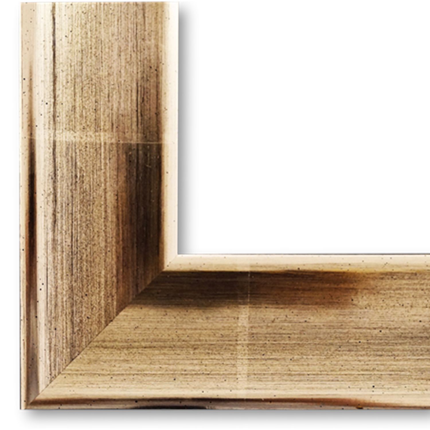 Bilderrahmen mit Museumsglas Kupferberg Echt-Platin DIN A2 cm