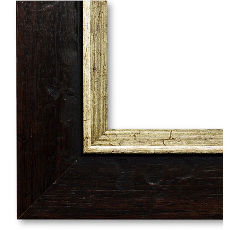 Bilderrahmen mit Museumsglas Ludwigsstadt Braun Silber DIN A1 cm Bilderrahmen mit Museumsglas Ludwigsstadt Braun Silber DIN A1 cm