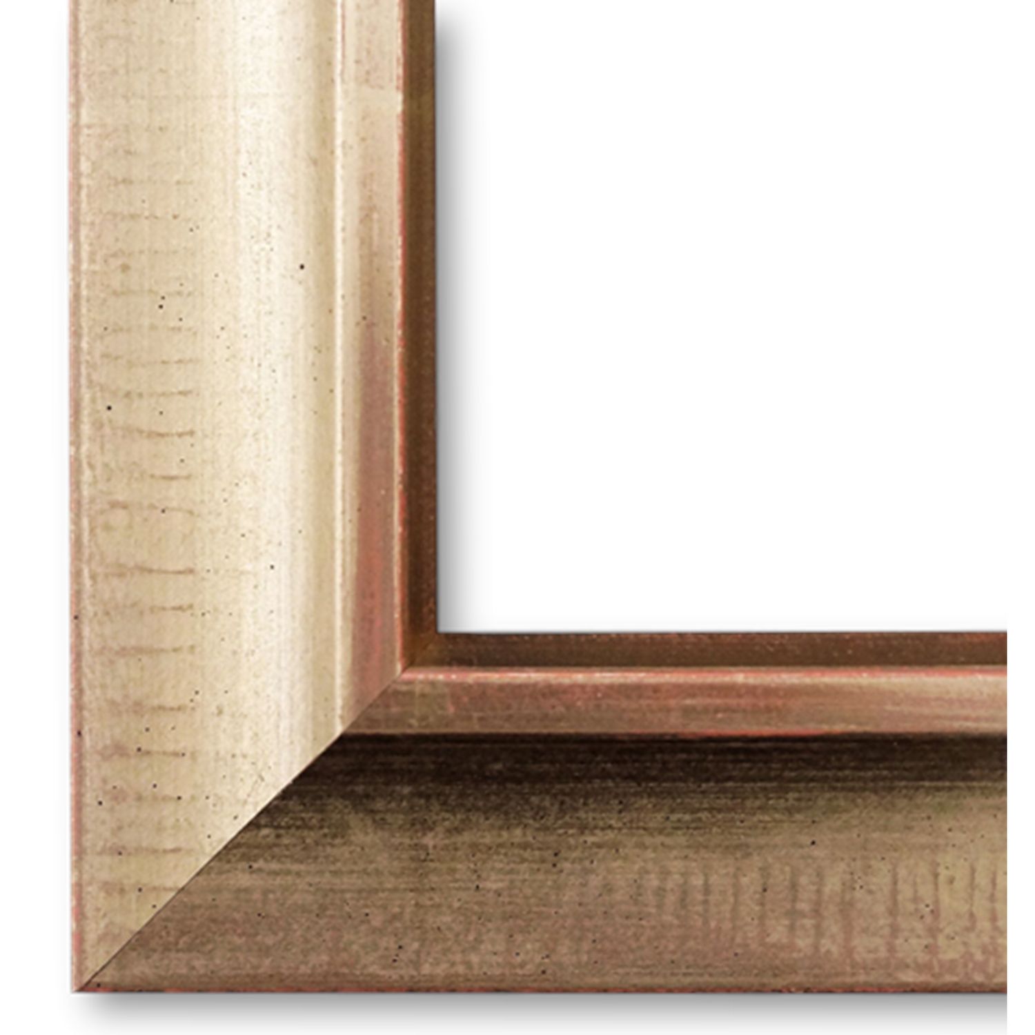 Bilderrahmen mit Museumsglas Kronach Echt-Platin 100x200 cm