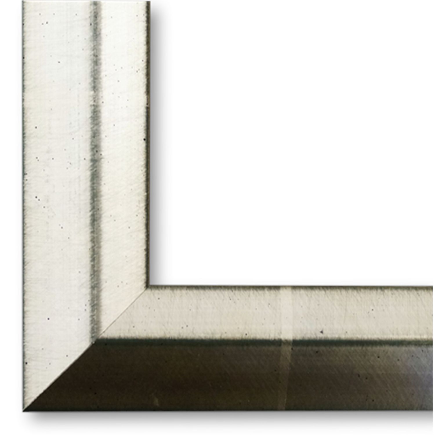 Bilderrahmen mit Museumsglas Karlstadt Echt-Silber Grün DIN A3 cm