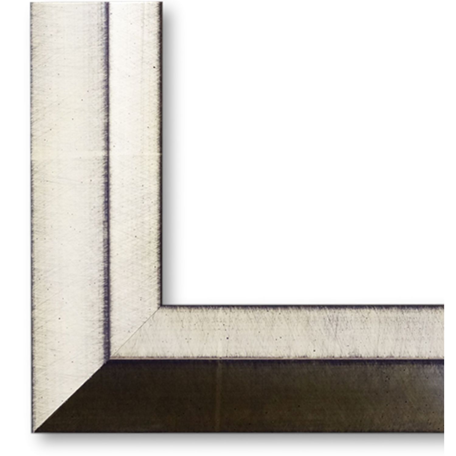 Bilderrahmen mit Museumsglas Karlstadt Echt-Silber Blau 100x160 cm