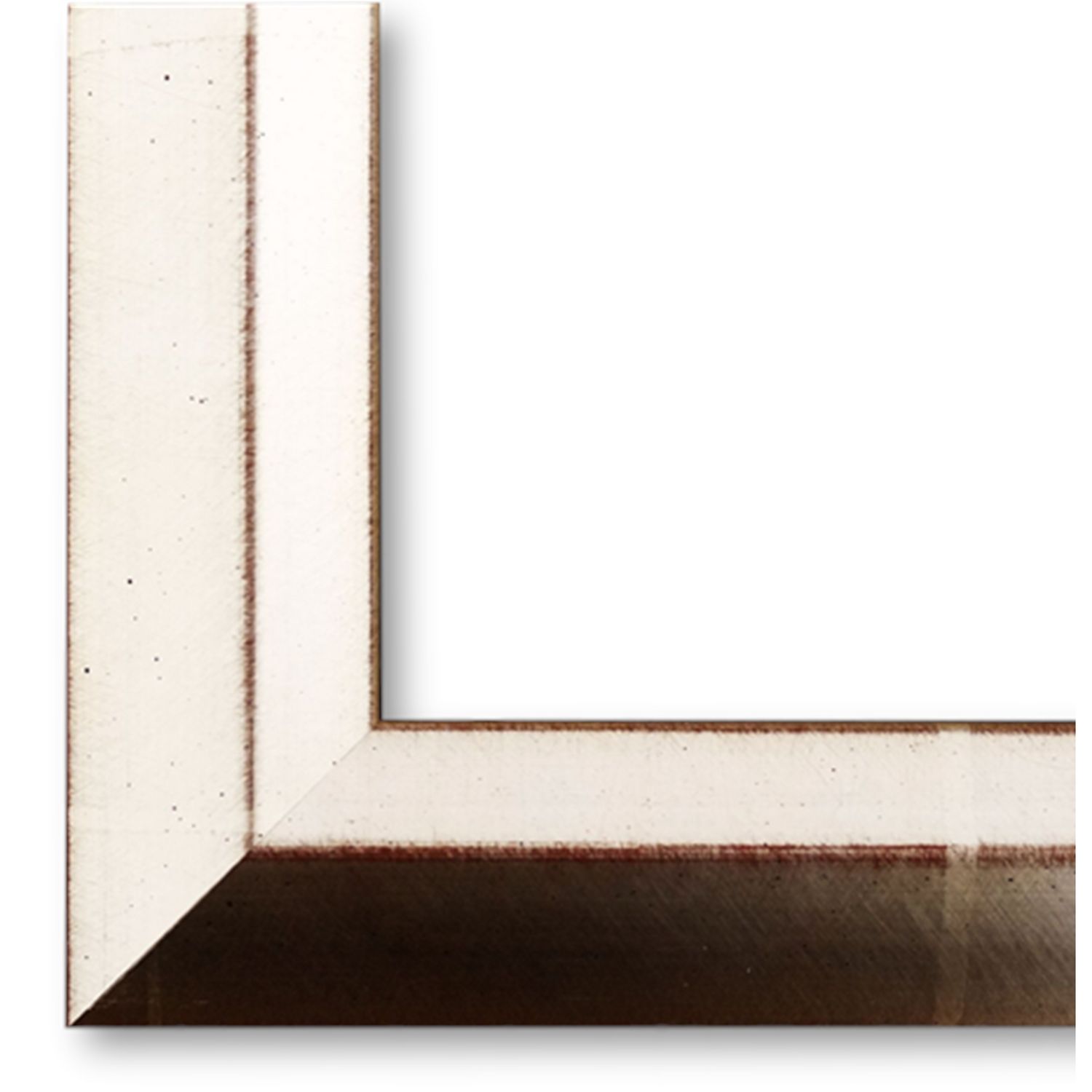 Bilderrahmen mit Museumsglas Karlstadt Echt-Silber Rot DIN A0 cm