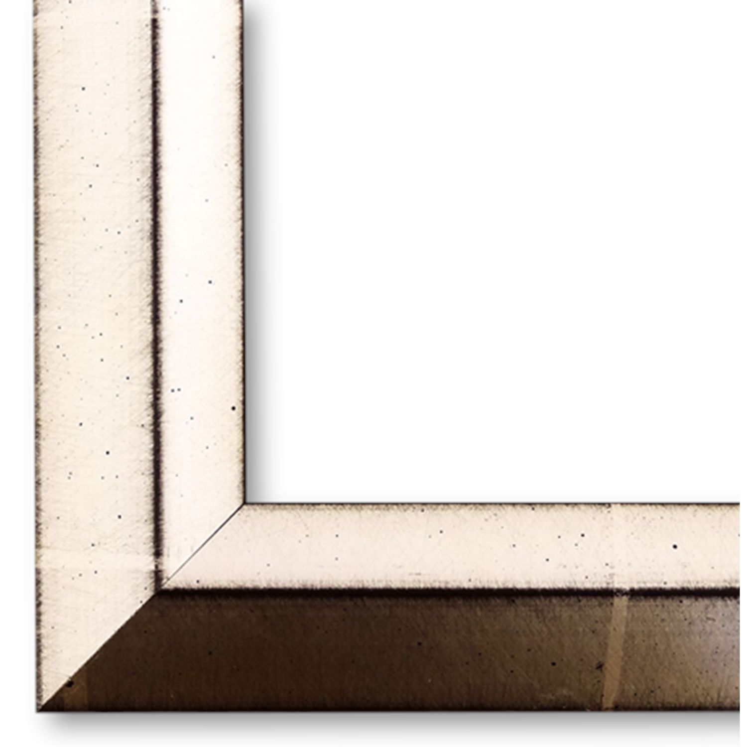 Bilderrahmen mit Museumsglas Karlstadt Echt-Silber Schwarz DIN A2 cm