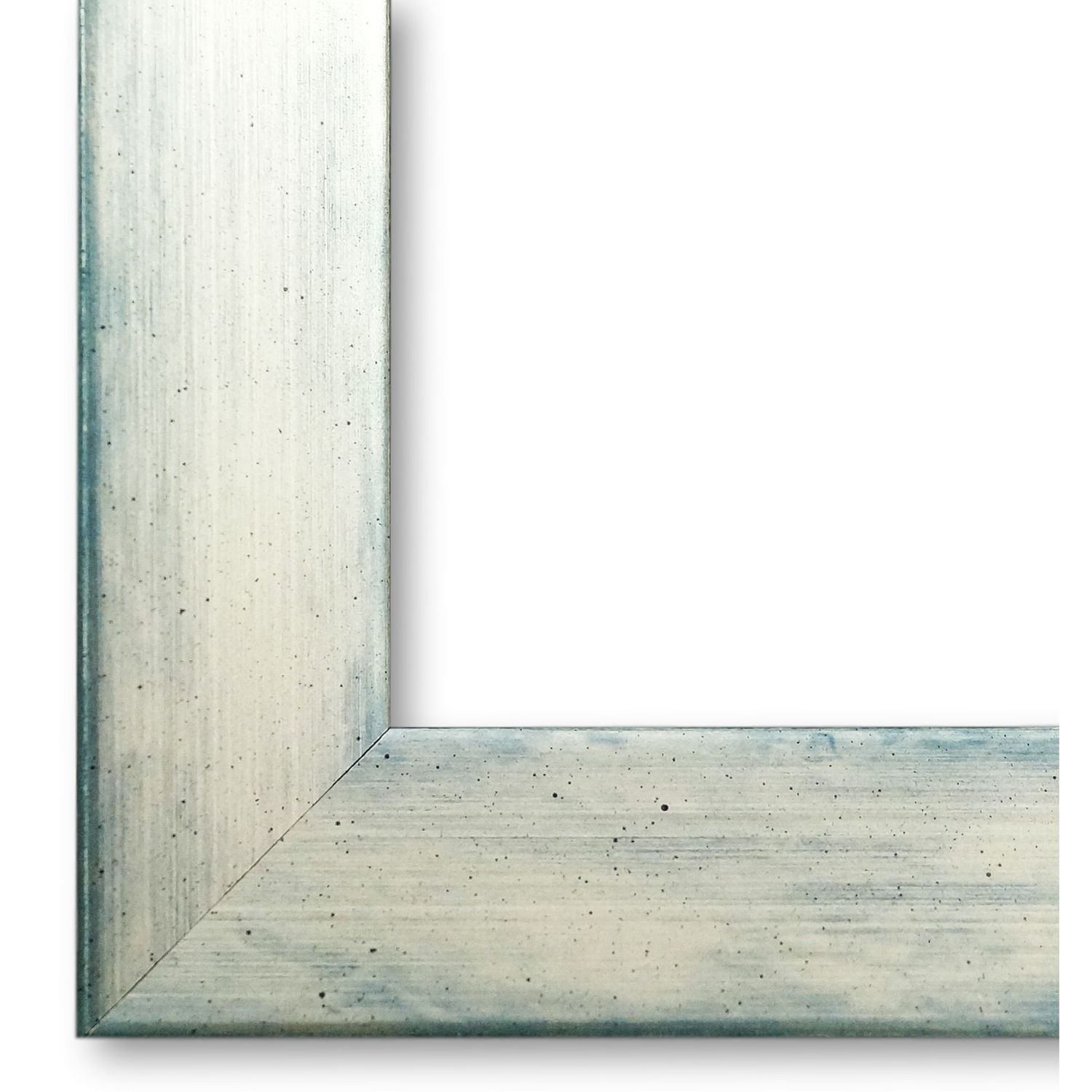 Bilderrahmen mit Museumsglas Iphofen Silber Türkis 50x60 cm