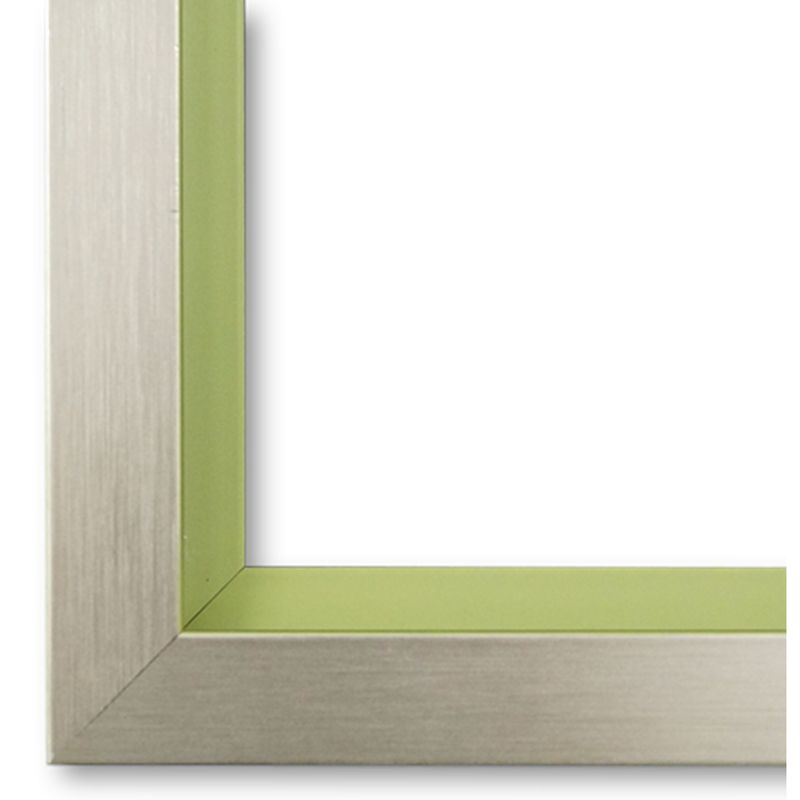 Bilderrahmen mit Museumsglas Herzogenaurach Silber Grün 60x80 cm Bilderrahmen mit Museumsglas Herzogenaurach Silber Grün 60x80 cm