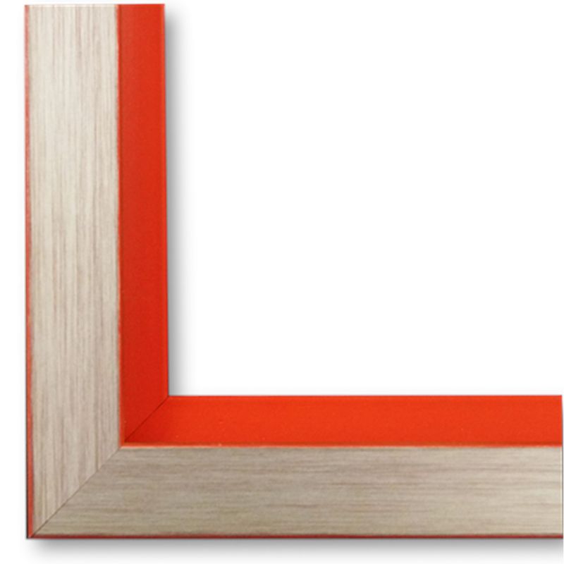 Bilderrahmen mit Museumsglas Herzogenaurach Silber Rot 60x80 cm Bilderrahmen mit Museumsglas Herzogenaurach Silber Rot 60x80 cm