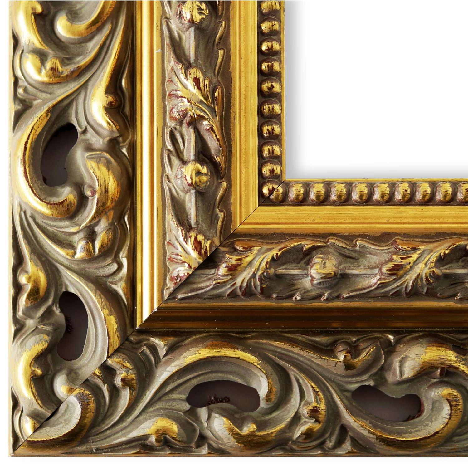 Bilderrahmen Weiden Gold