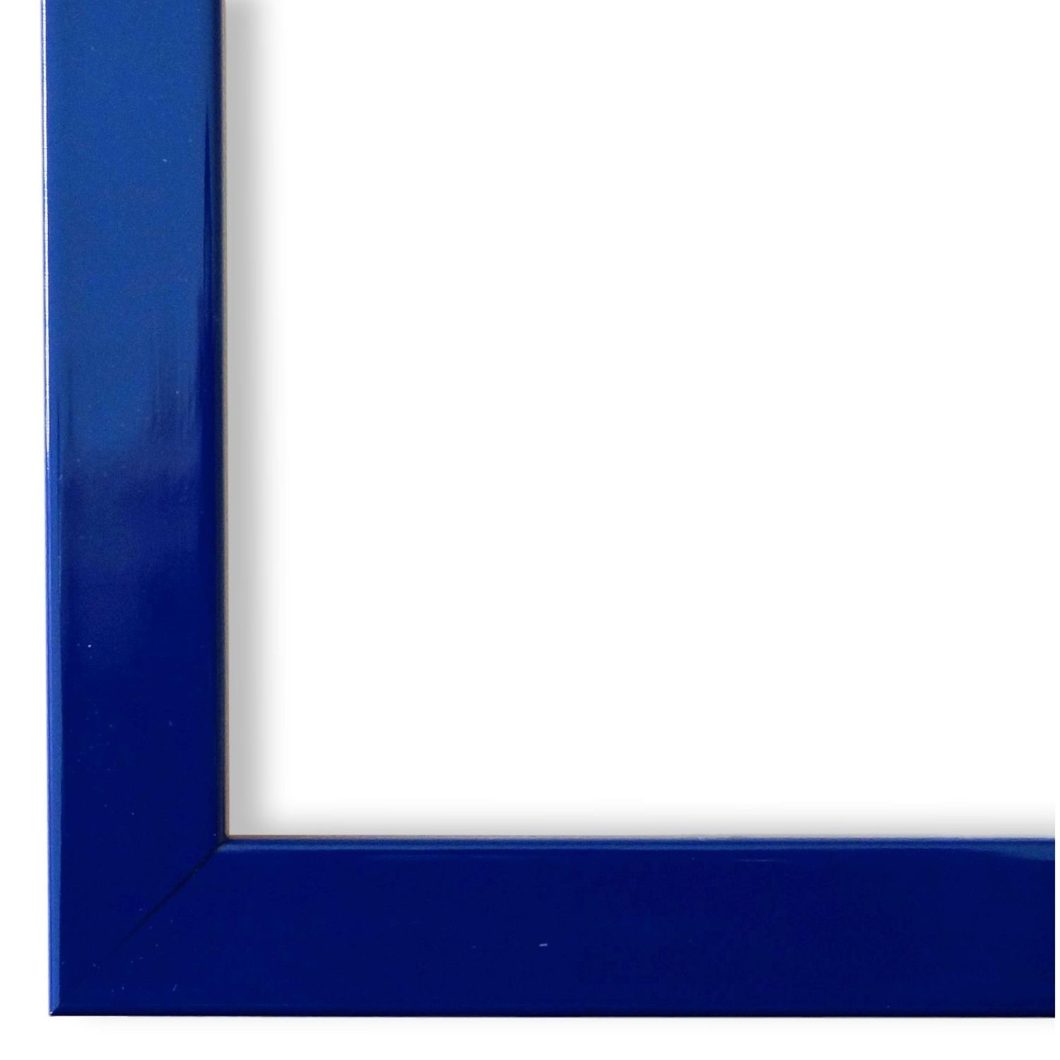 Bilderrahmen Pegnitz Blau Lack