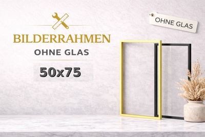 Bilderrahmen ohne Glas 50x75 cm