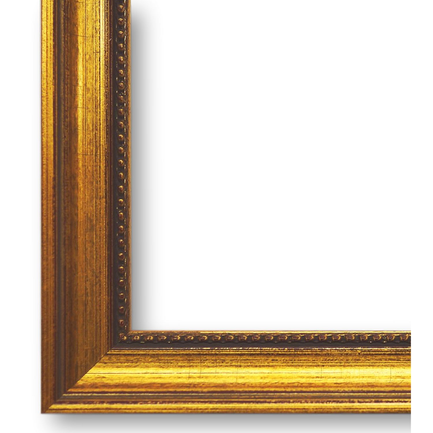 Bilderrahmen Aichach antik vintage in Gold DIN A1 ohne Glas
