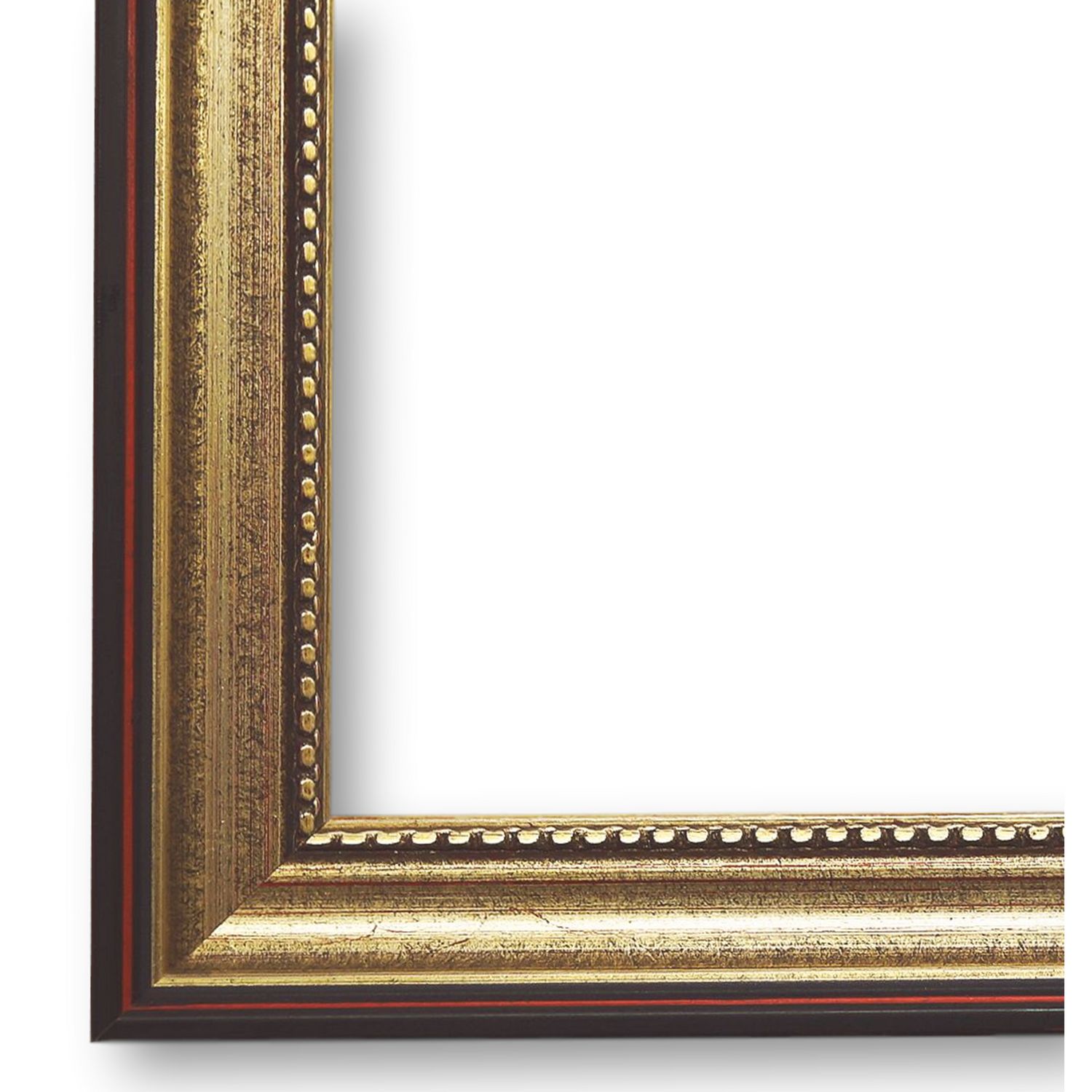 Bilderrahmen Aichach antik vintage in Silber 30x30 cm ohne Glas