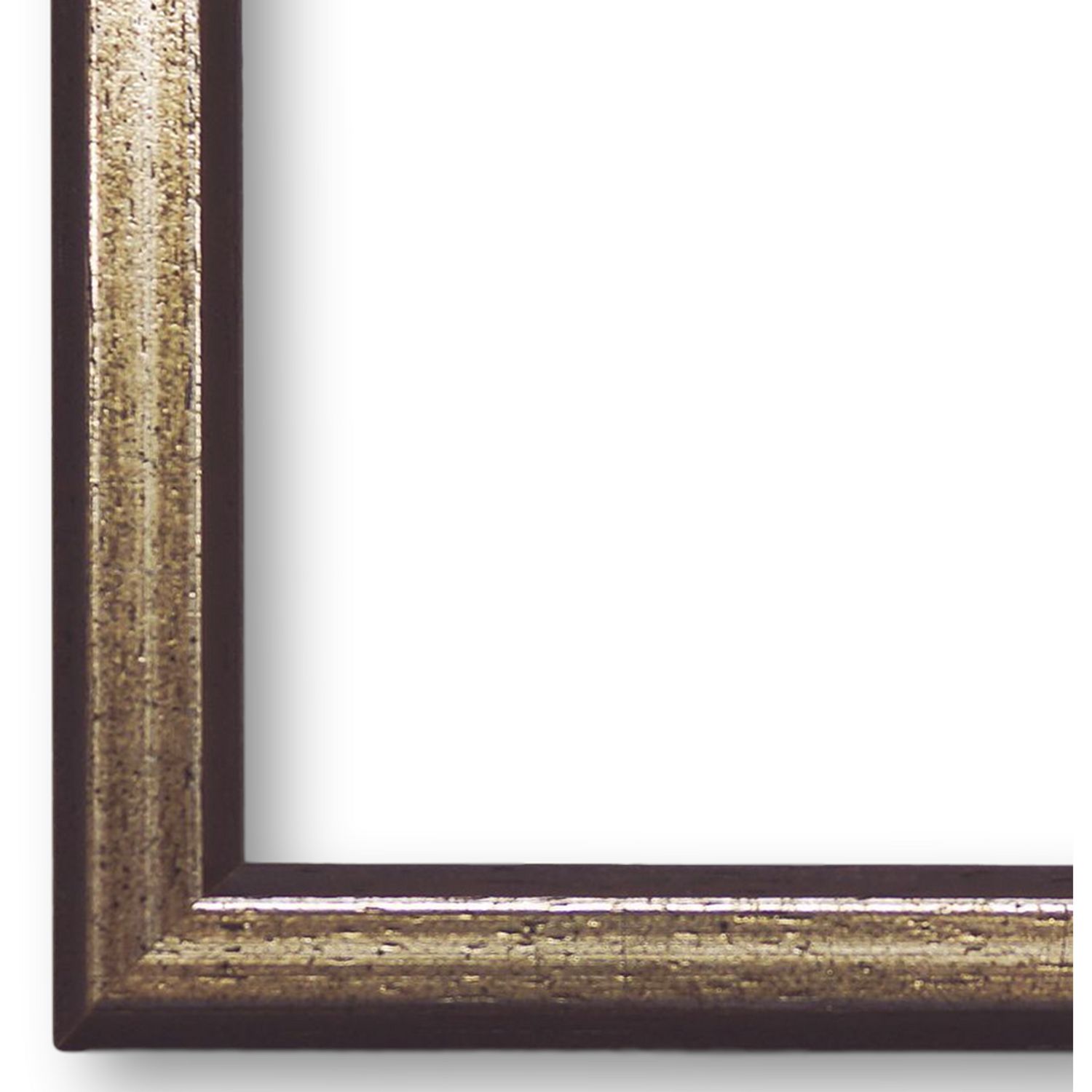 Bilderrahmen Arnstein vintage retro antik in Schwarz Silber DIN A5 ohne Glas