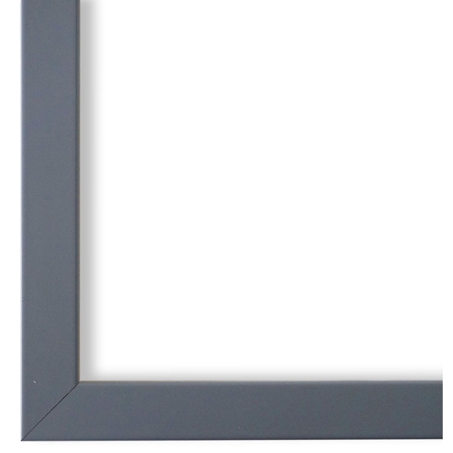 Bilderrahmen Asti modern retro in Grau DIN A4 mit Plexiglas Bilderrahmen Asti modern retro in Grau DIN A4 mit Plexiglas