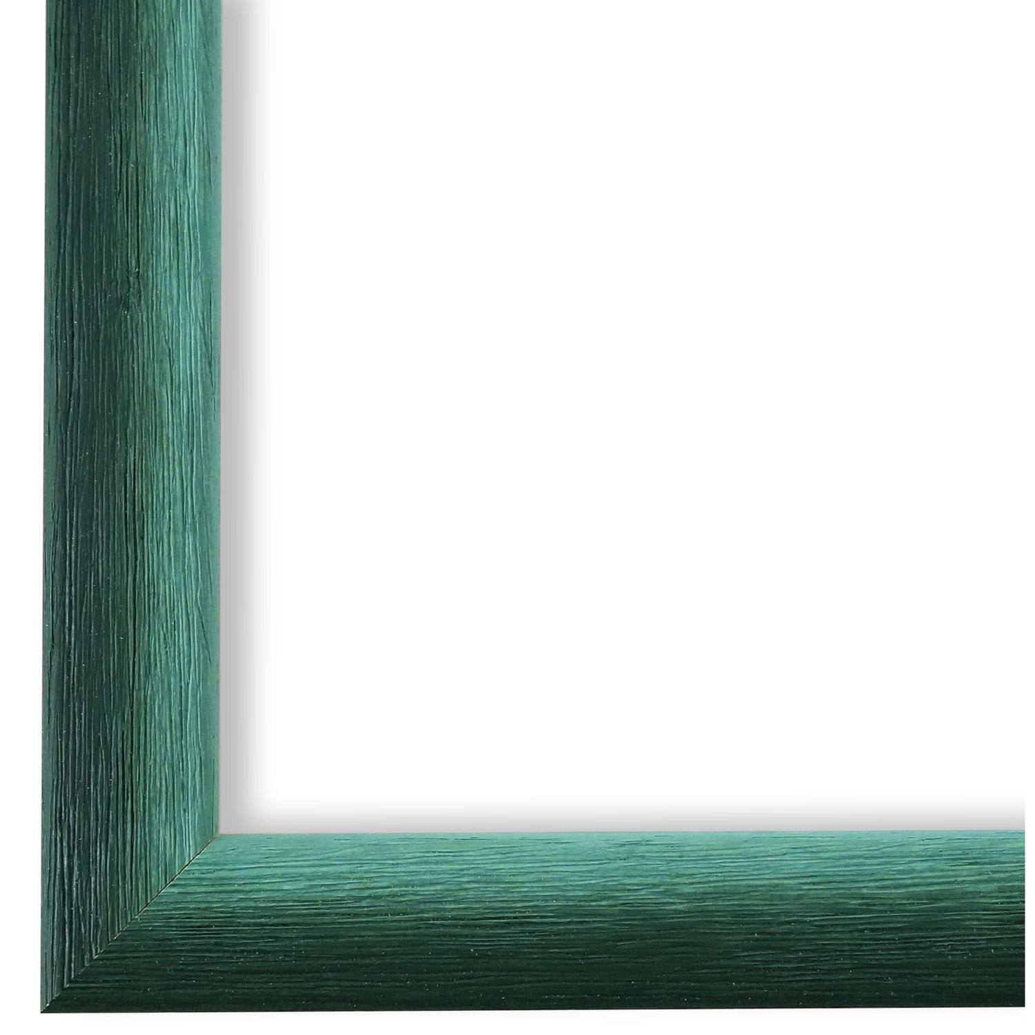 Bilderrahmen München modern retro in Grün Türkis 20x30 cm mit Museumsglas