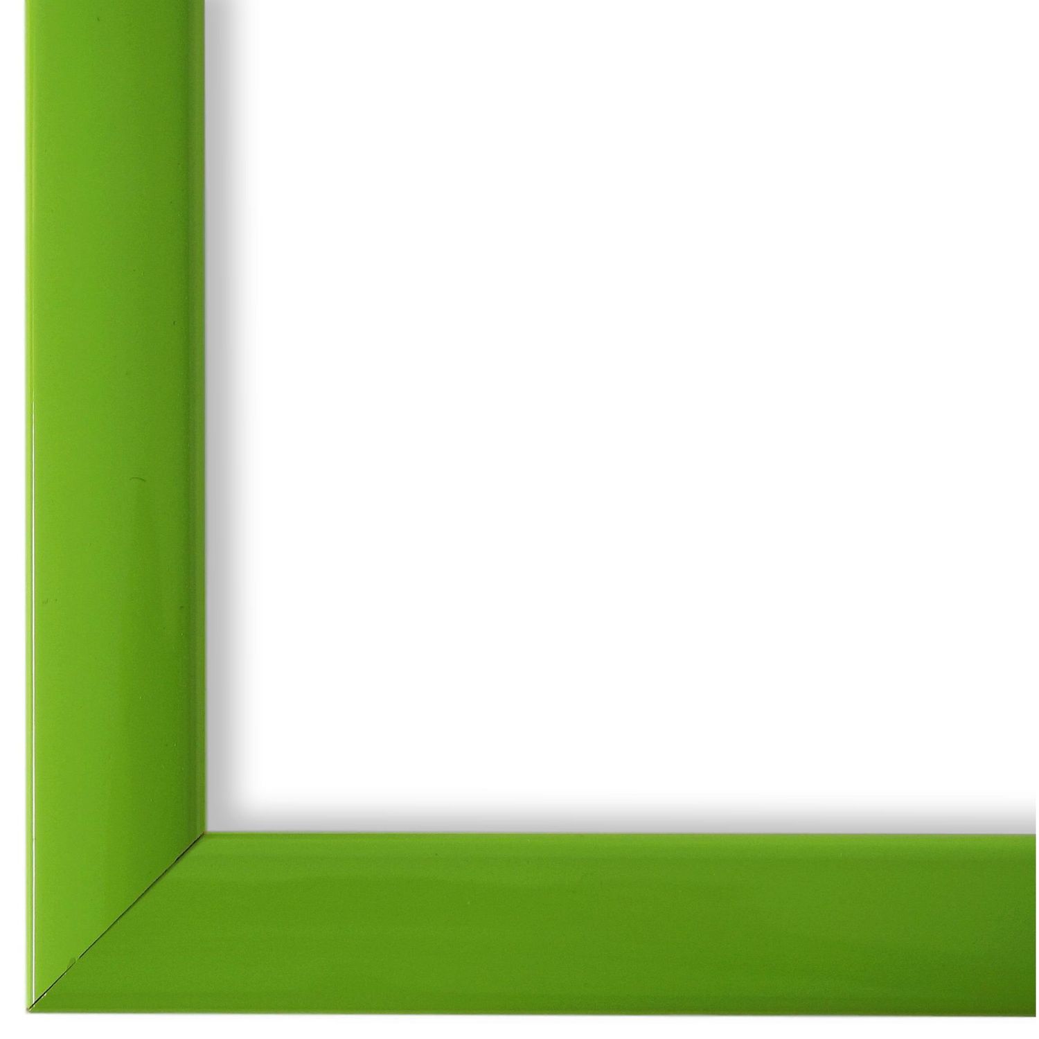 Bilderrahmen München vintage retro in Grün Lack 50x70 cm ohne Glas