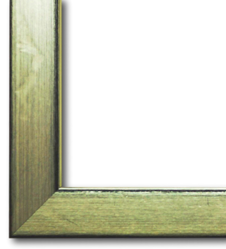 Bilderrahmen Bamberg vintage shabby retro in Silber Schwarz 40x80 cm mit Museumsglas