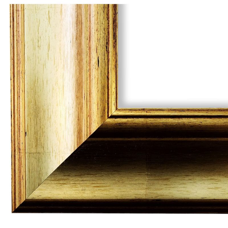 Bilderrahmen Acta vintage shabby retro in Gold 45x90 cm mit Museumsglas