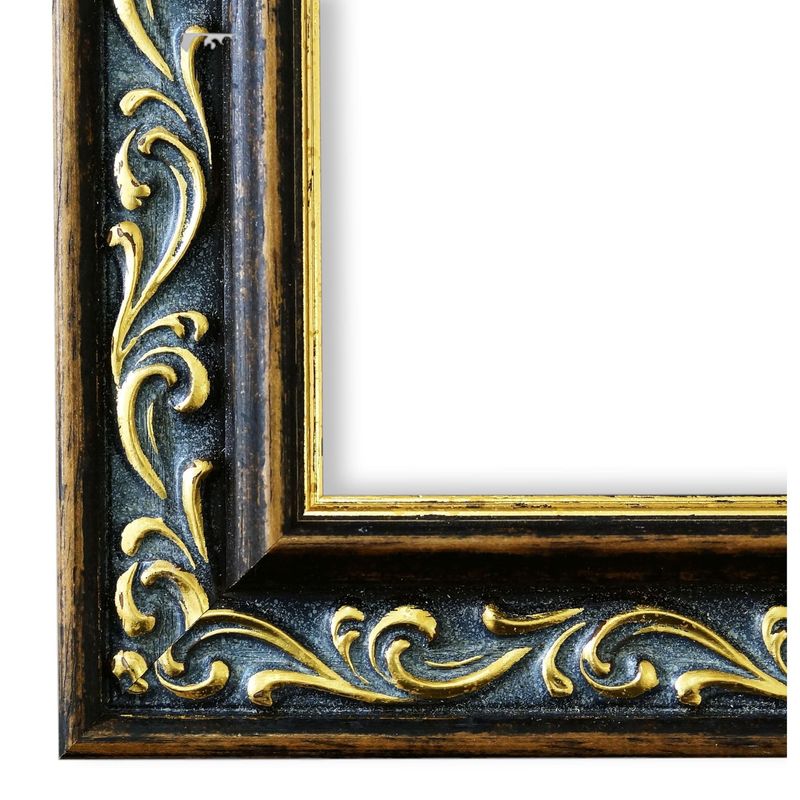 Bilderrahmen Verona barock antik verziert in Braun Gold 80x160 cm ohne Glas Bilderrahmen Verona barock antik verziert in Braun Gold 80x160 cm ohne Glas