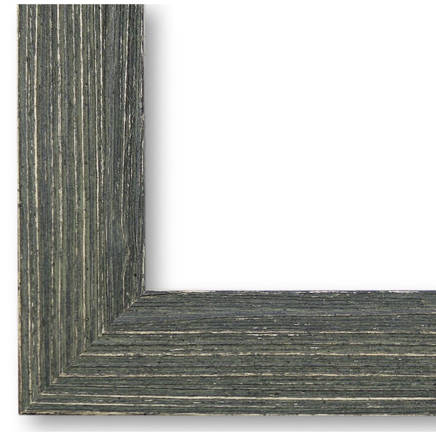 Bilderrahmen Haßfurt vintage shabby in Grau 30x50 cm mit Normalglas