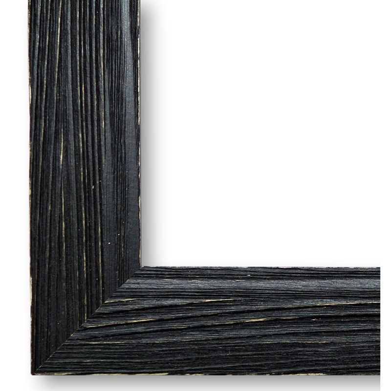 Bilderrahmen Haßfurt vintage shabby in Schwarz 90x140 cm ohne Glas