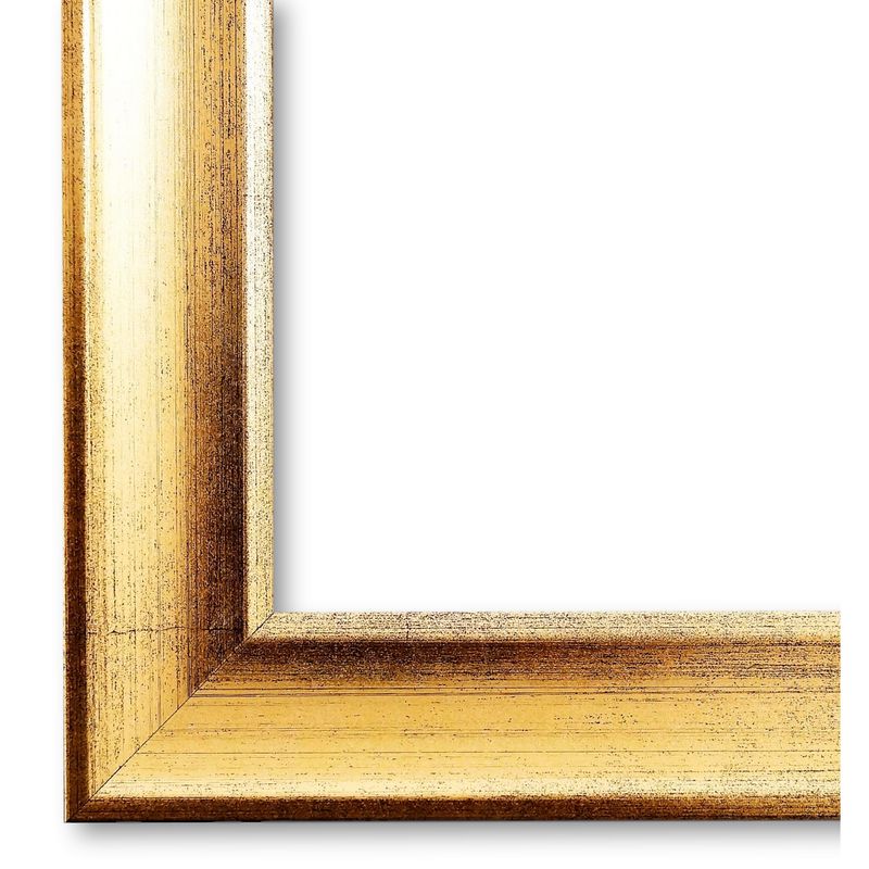 Bilderrahmen Ingolstadt vintage shabby in Gold 24x32 cm ohne Glas