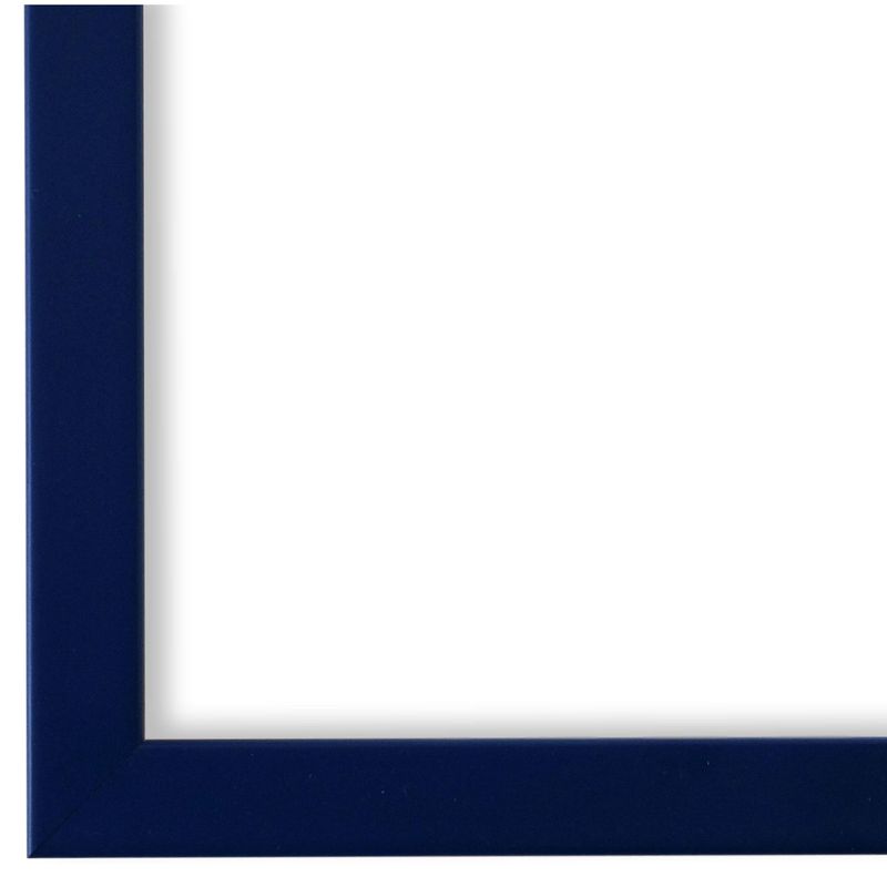 Bilderrahmen Asti modern retro in Blau aus Holz
