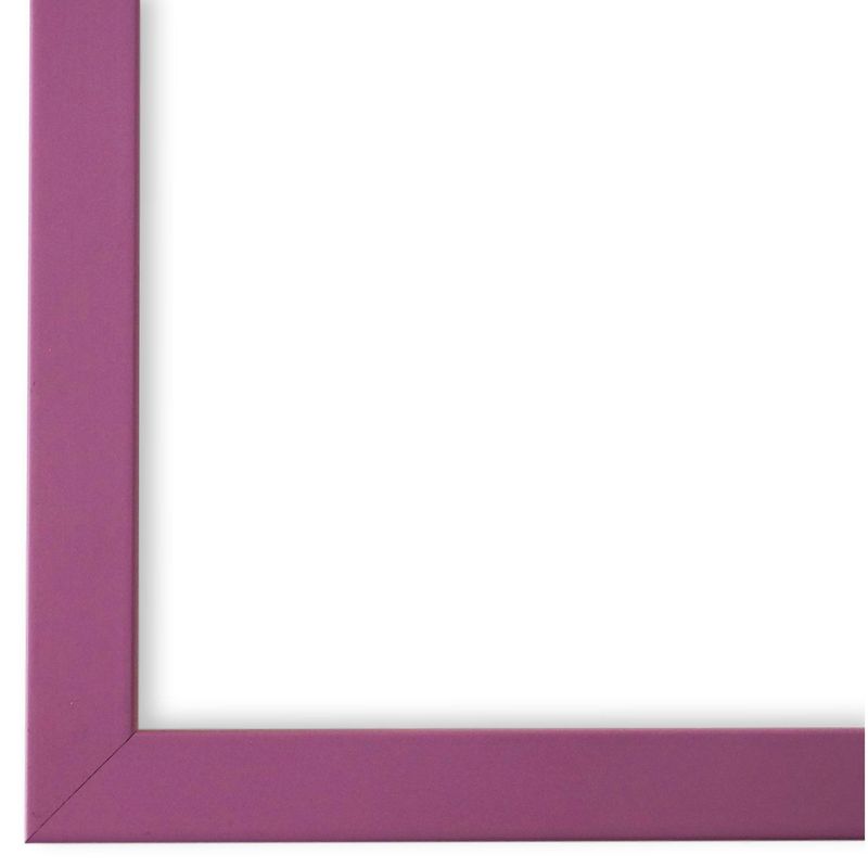 Bilderrahmen Asti modern retro in Rosa Pink aus Holz