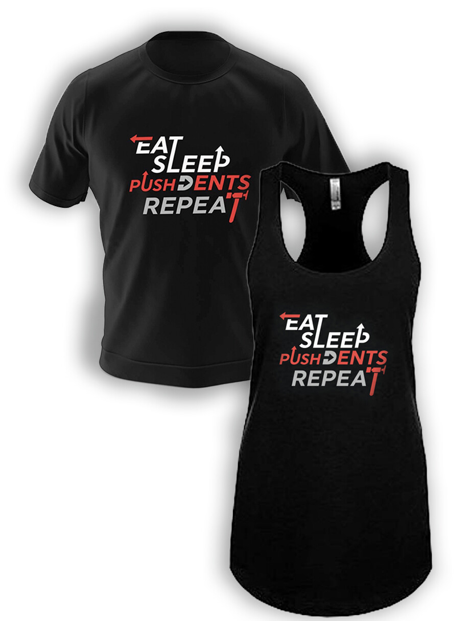 Eat Sleep Push Dents T-Shirt