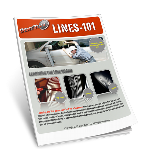 PDR Line Board Manual eBook- Paintless Dent Repair / Removal Training Tutorial