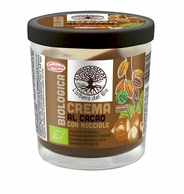 Pâte à tartiner au CACAO/NOISETTES Albero del Bio 200gr Pâte à tartiner au CACAO/NOISETTES Albero del Bio 200gr