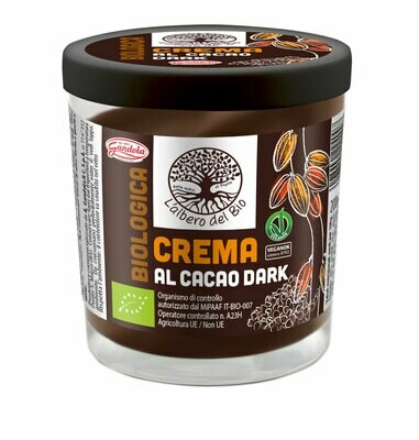 Pâte à tartiner chocolat noir Albero del Bio 200gr Pâte à tartiner chocolat noir Albero del Bio 200gr