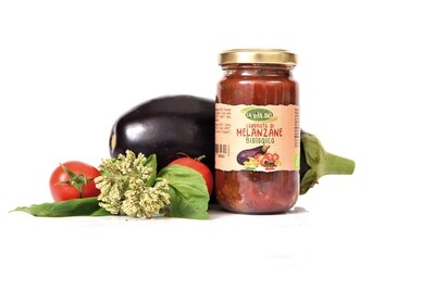 Caponata d'aubergines la vita bio 190gr Caponata d'aubergines la vita bio 190gr