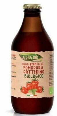 Sauce Tomate datterino La vita Bio 330gr Sauce Tomate datterino La vita Bio 330gr