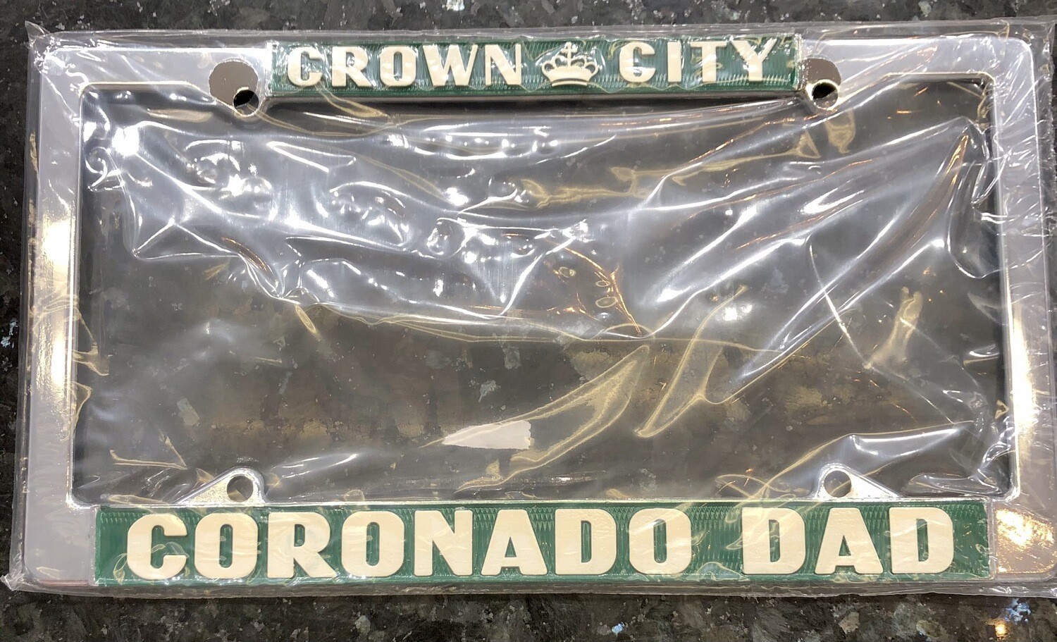 Coronado DAD license plate