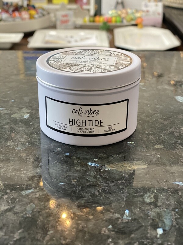 8oz  High Tide White Travel Tin